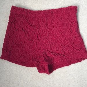 Forever 21  lace shorts
